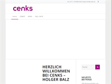 Tablet Screenshot of cenks.de